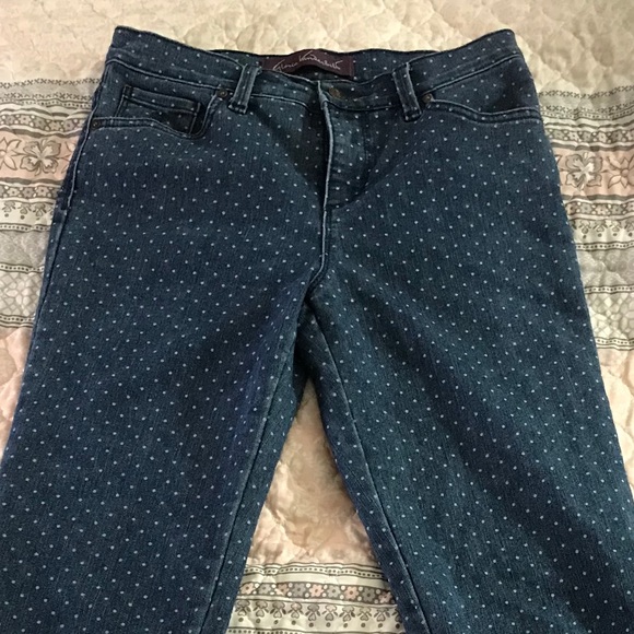 Gloria Vanderbilt Denim - Vintage polka dot jeans
